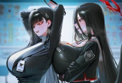 [愛上姉御/GoodLeft] Rio x Hasumi ! [AI Generated]