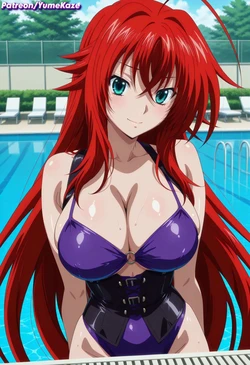 [YumeKaze] Rias Gremory 3 [AI Generated]