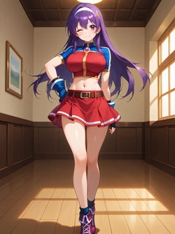 [Victoria Manigan] Athena Asamiya [AI Generated]