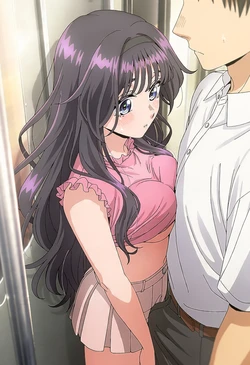 [zzz7] Kaoruko Waguri on train [AI Generated]
