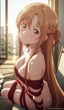 [AIusagichan] ソードアート・オンライン 結城 明日奈 Sword Art Online Asuna Yuuki [Legendary +] 453P [AI Generated]