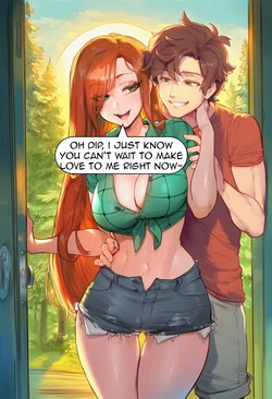 Wendy x Dipper Aksn [AI generated]