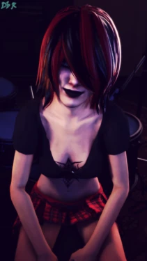 [Deadbolt Returns] Chloe Glidewell Recording Studio Photoshoot (Sextape in Hell)