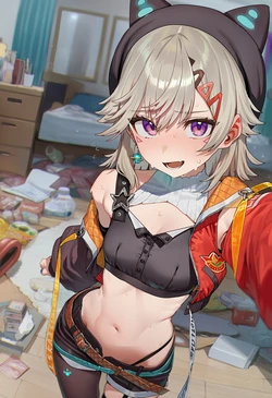 [Pòwermimi] Met (Vtuber) 124p [AI Generated]