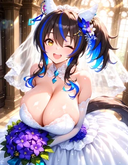 [umalewd] ウェディング+新婚へリオス交尾 [AI Generated]