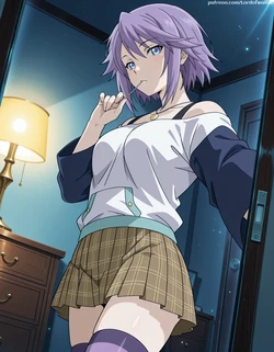 [Lord of Waifus] Mizore Shirayuki "Rosario+Vampire" | 4K NSFW [AI Generated]