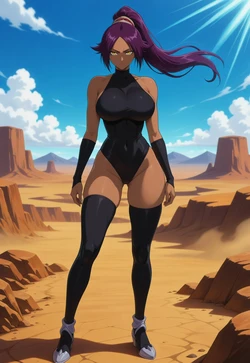 [Dax Animes] Yoruichi Shihōin - Bleach | Poll Winner (Patreon) [AI Generated]