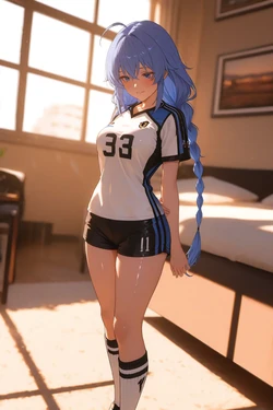 [BaliVayi/MaellePete] Roxy Migurdia - Mushoku Tensei (Soccer Edition) (Patreon) [AI Generated]