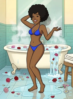 [Captain Caveman and the Teen Angels] Dee Dee Skyes [AI Generated]