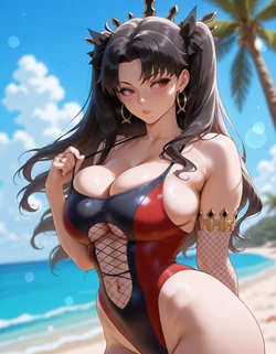 [570] Beach Ishtar [CodeMistake] [AI Generated]