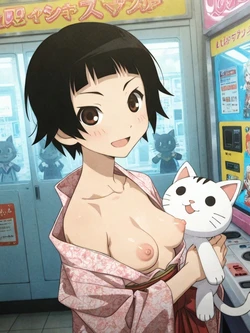 [Pixiv] ototos (125212726) - Something Like a Stalker Girl [AI Generated]
