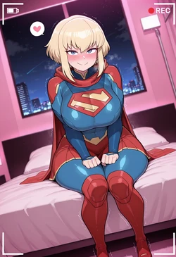 [nankoai] Supergirl-req-default-suit-lovehotel-recording-BBC- [AI Generated]