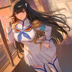 [WaifuLover] Satsuki Kiryuin (Kill la Kill) [53 IMG] (Patreon) [AI Generated]