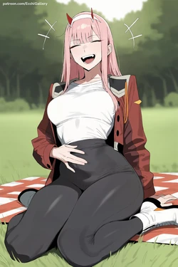 [Ecchi Gallery] Zero Two - Darling in the Franxx [Full] (Patreon) [AI Generated]
