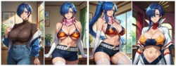 [RandeiTheWitch] MILF Makoto Yuuki and Requesting [AI Generated]