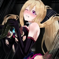 【♡ハードピンチ差分（12枚）】乳首吸い＆頭を丸呑み＆エナジードレイン