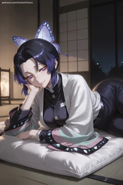 [Anime Vixens] Shinobu Kocho - Demon Slayer [AI Generated]