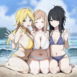 [借金TRIGGER] 風野灯織と偉いおじさん (Patreon) [AI Generated]