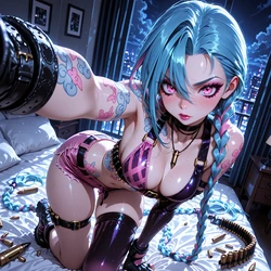 [ZBaiArt] Jinx - League of Legends [AI Generated]