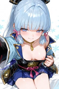 [clowenqq (krowenx)] Kamisato Ayaka - Genshin Impact (Patreon) [AI Generated]