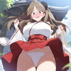 (Bluebird) Renka miko [AI Generated]