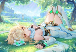 （VORE丸吞警告）丸吞魔境蒙德璃月鸣神岛决战 [AI Generated]