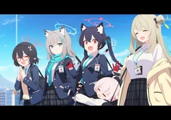 [Blue Archive] Main Story Prologue CG /【碧蓝档案】主线 序章 CG