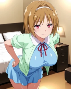 [Ponchoman] Kikyou Kushida - Classroom of the Elite || 櫛田 桔梗 - ようこそ実力至上主義の教室へ (UNCENSORED) 70 IMAGES [AI Generated]