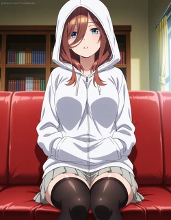 [YukiNekko] Miku Nakano | The Quintessential Quintuplets [Full] (Patreon) [AI Generated]