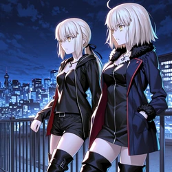 saber alter,jeanne alter/黑貞德,黑saber (AI Generated) [AI Generated]