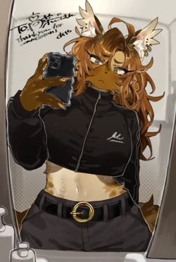 [Aya] Emma Selfie (Pixiv Fanbox)
