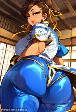 [SinderellaAI] Chun-Li (Street Fighter 6) - 70 Images (Patreon) [AI Generated]