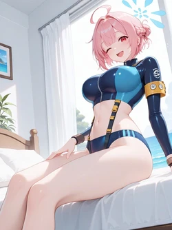 [YamiMa3.0] ブルーアーカイブ_渡海ココロ(461p) [AI Generated]
