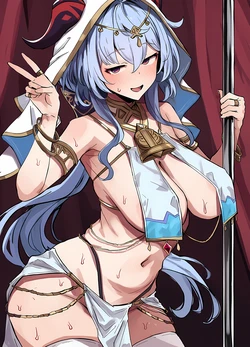 [NemuSabi] 上门风俗娘甘雨 | Ganyu Becomes a Call Girl (Patreon) [AI Generated]