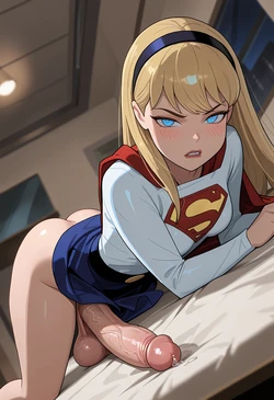 [Nazramath] Supergirl - Futanari [AI Generated]