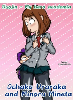 Ochako Uraraka and Minoru Mineta - Takesashi-Art