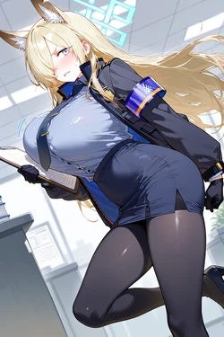 ricotte-2nd - Blue Archive Ogata Kanna (469 illustrations) [AI Generated]