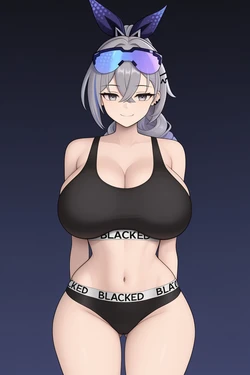 [EvilGreenRat] Silver Wolf (65 images) (Patreon) [AI Generated]