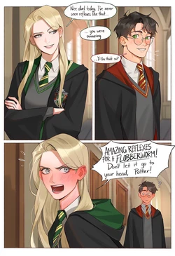 [HAYES] Malfoid x Harry (Harry Potter AU) [AI Generated]