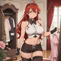 [Rina-Omura] Eris Boreas Greyrat - Mushoku Tensei / T2+ NSFW FULL Set Chapter #01 (Patreon) [AI Generated]
