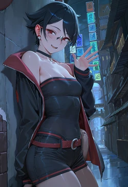 [ItGirlWaifu/cMonster] 261002 [Boruto (naruto)] uchiha sarada BBC GROUP 192p (Patreon) [AI Generated]