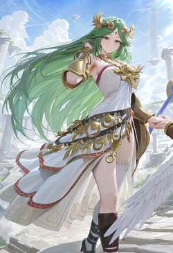 [ItGirlWaifu/cMonster] 261001 [KID ICARUS] palutena BWC with PIT 192p (Patreon) [AI Generated]