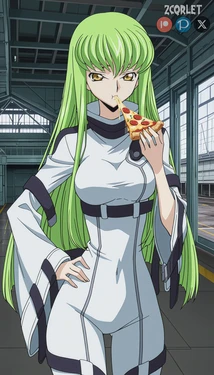 [Zcqrlet] C.C. (シーツー) x Lelouch vi Britannia ( ルルーシュ・ヴィ・ブリタニア) | Code Geass: Hangyaku no Lelouch (コードギアス 反逆のルルーシュ) | Code Geass: Lelouch of the Rebellion - 5 Outfits [AI Generated]