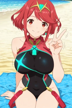 [GoonStudio] Pyra (Xenoblade 2) - 249P [AI Generated]