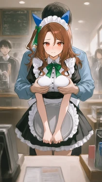 【ウマ娘】女仆咖啡厅调教 [AI Generated]