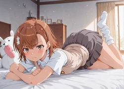 [アトリエくろてふ💞+👣] 過去作 Mikoto Misaka (A Certain Magical Index / A Certain Scientific Railgun) [258P] [AI Generated]