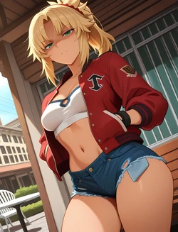 [DarkZeroAI] Mordred - Fate/Apocrypha (68 images) [Patreon] [AI Generated]