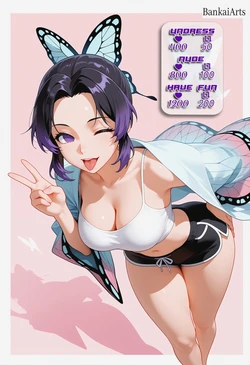 [BankaiArts] Shinobu Kochou NSFW [AI Generated]