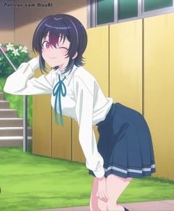 [Bluu AI] [Extra] [REQUEST] Umi Asanagi | I Made Friends with the Second Prettiest Girl in My Class [AI Generated]