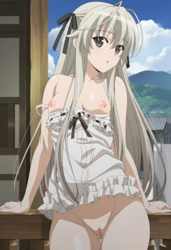 [Bronya NAI] Kasugano Sora & Kasugano Haruka (Yosuga No Sora) [AI Generated]
